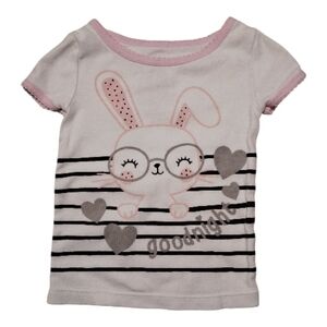Cute Bunny “Good Night” Pajama Top 18M | Soft Cotton | Sleepwear